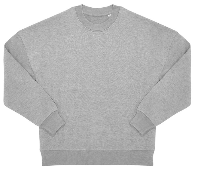 Bluza Oversize Unisex z małym haftem pupila